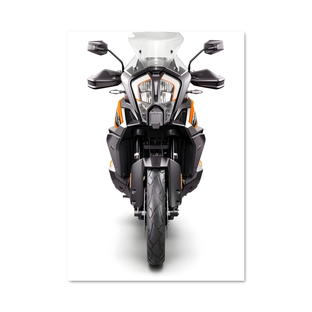 Poster époustouflant méga aventure – affiche KTM Moto